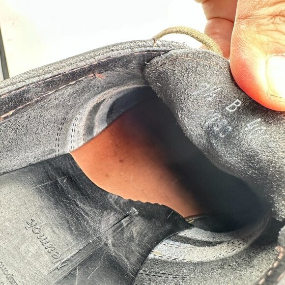 Allen Edmonds Neumok Men Size 9.5B Brown Leather Wingtip Oxford Dress Shoes - Picture 10 of 11